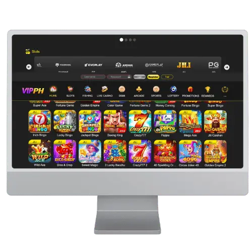 Games selection on VipPH Casino